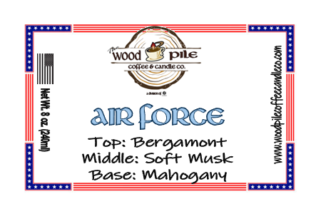 Air Force Candle