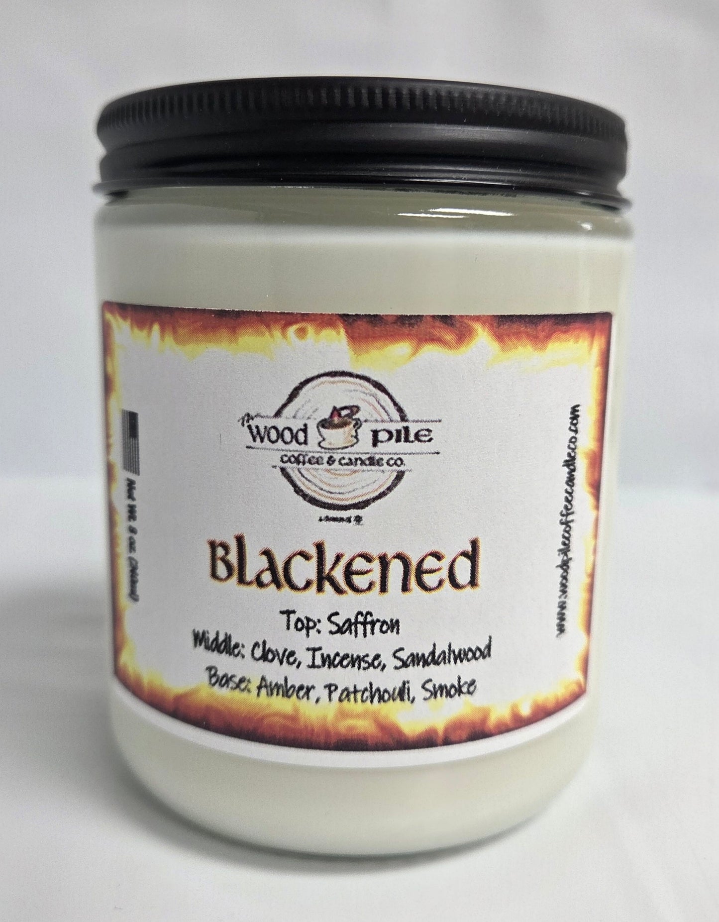 Blackened Candle