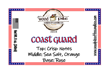 Coast Guard Candle