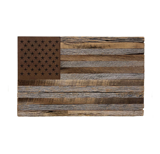 Barn Wood American Flag