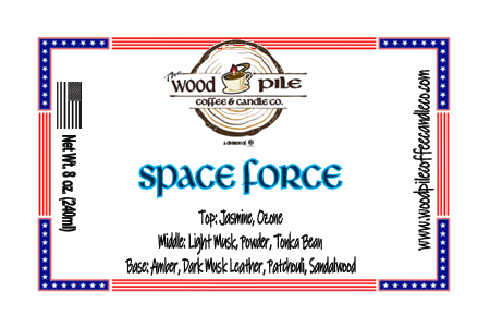 Space Force Candle